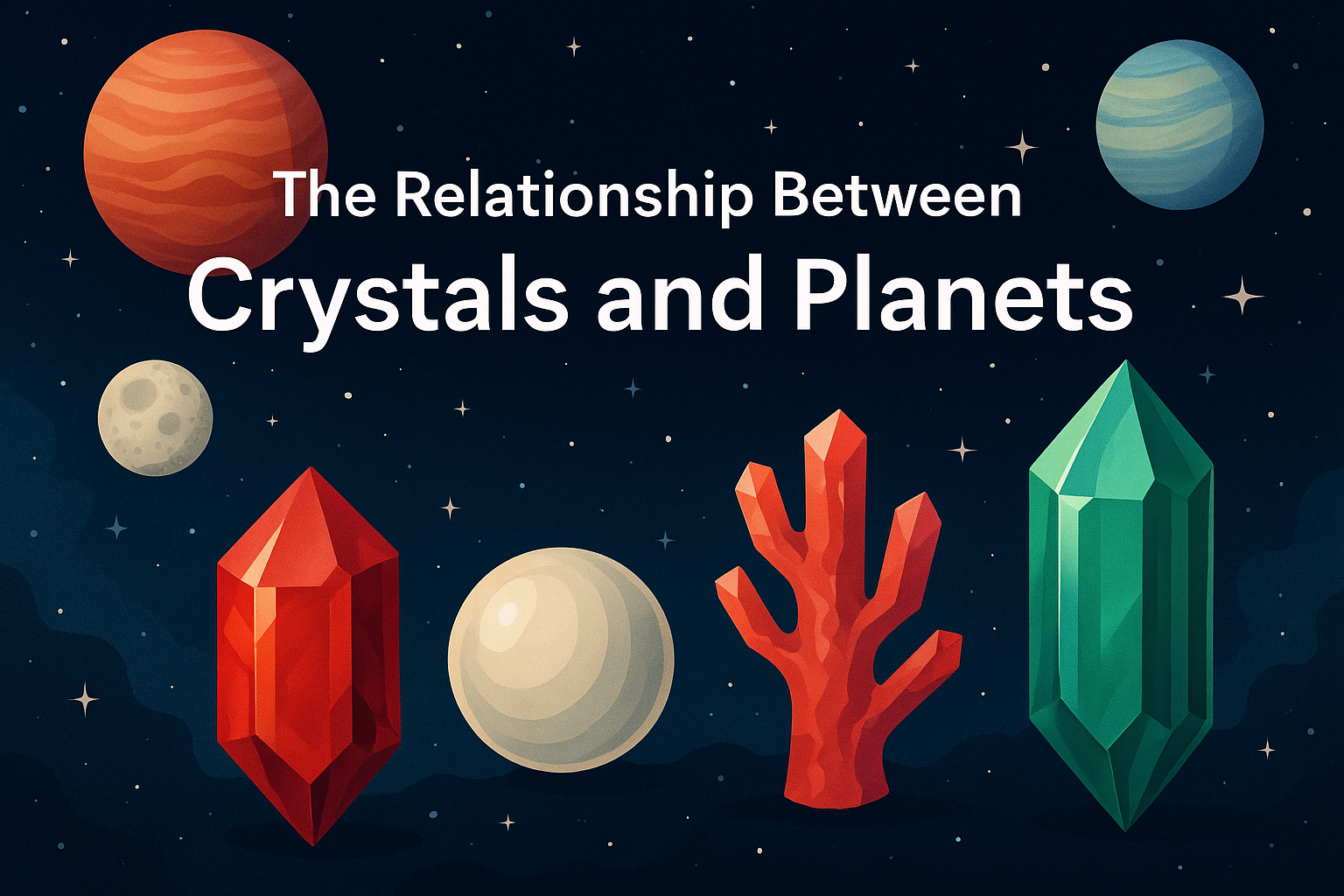 The Relationship Between Crystals and Planets: An Astrological Perspective