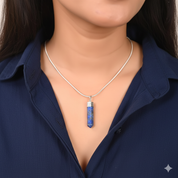 Lapis Lazuli Pencil Pendant
