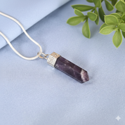 Amethyst Pencil Pendant