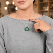 Green Aventurine Tumble Pendant