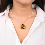 Tiger Eye Tumble Pendant