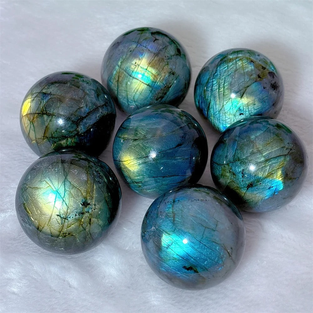 Labradorite sphere