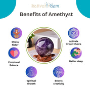 Amethyst Sphere | Ball - sattvagem