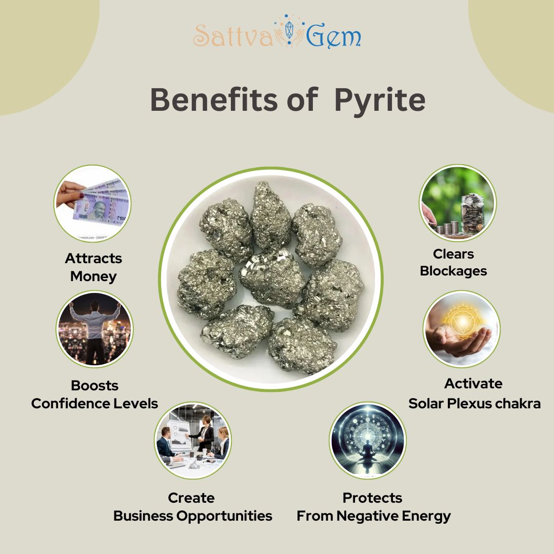 Benefits of Pyrite - sattvagem