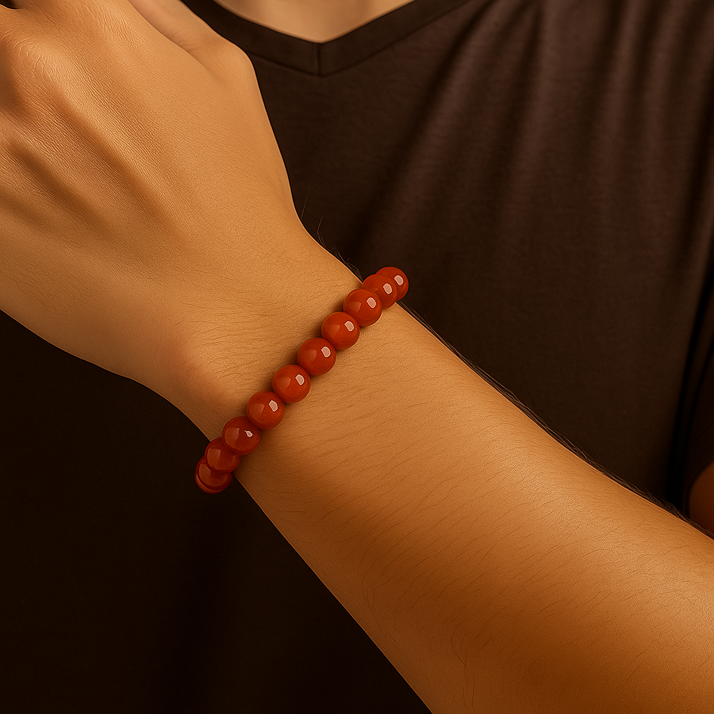 Red Jasper Bracelet - Sattva Gem