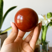 Red Jasper Sphere - sattvagem