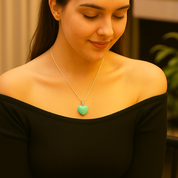 Green Aventurine Heart Pendant