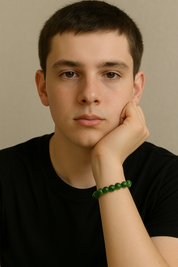 Green Jade Bracelet - Sattvagem