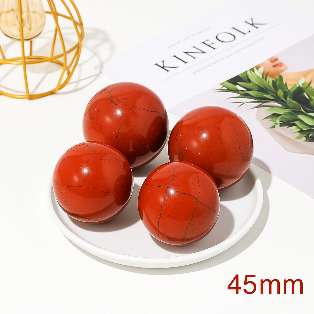 Red Jasper Sphere - sattvagem