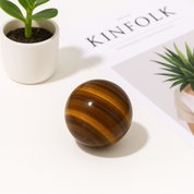 Tiger Eye Sphere