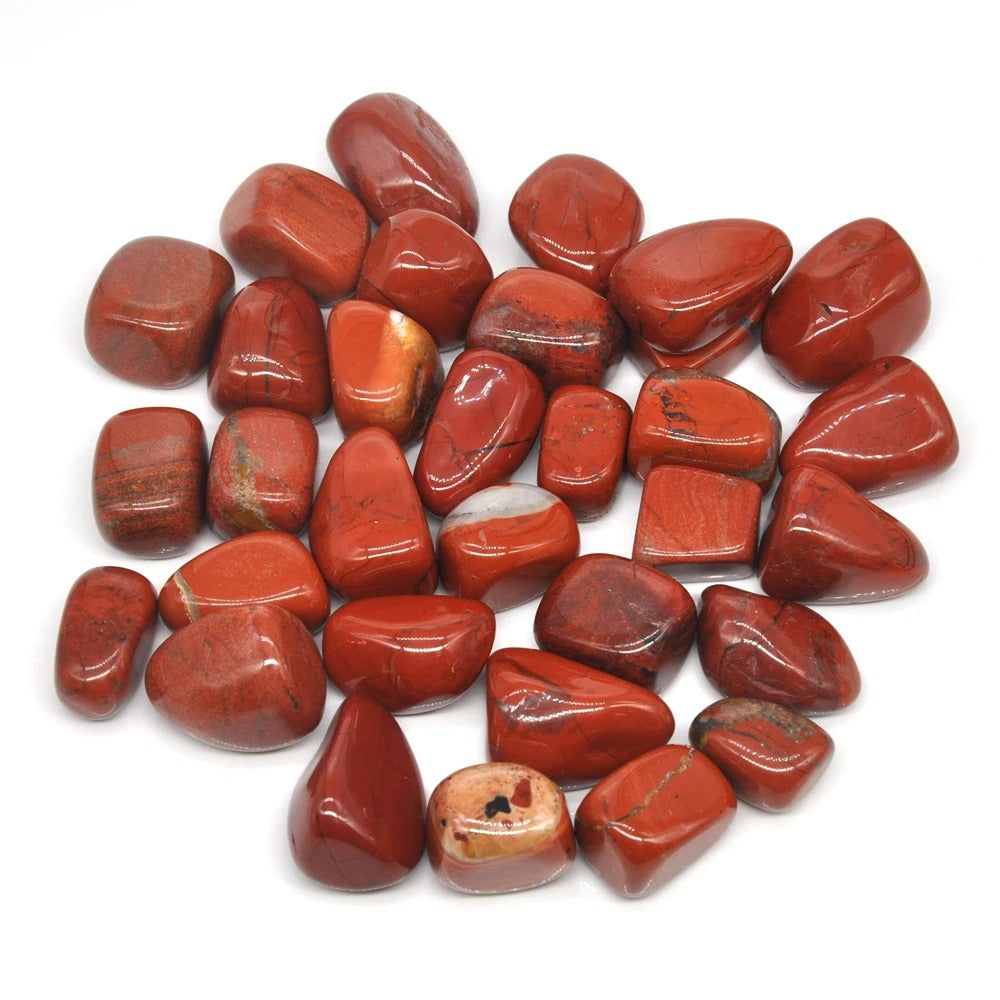 Red Jasper Tumble - sattva gem