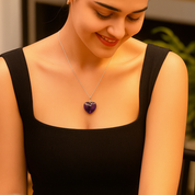 Amethyst Heart Pendant