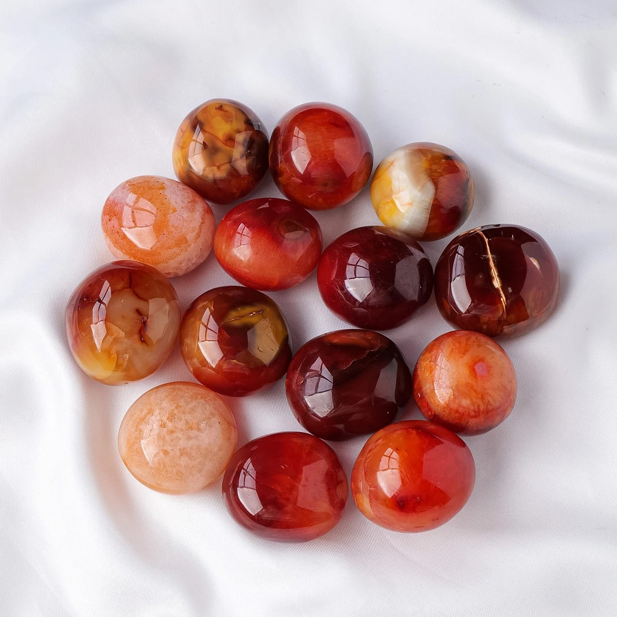 Carnelian Tumble - Sattva gem
