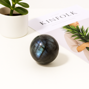 Labradorite sphere