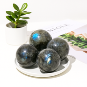 Labradorite sphere
