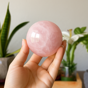 Rose Quartz Sphere | Stone of Love